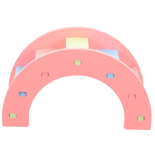 EXAOMBLE Kleintier-Spielzeug Brücke Für Hamster Und Chinchillas Regenbogenbrücke Für Training Und Freizeit Sichere Und Praktische Aktivität Für Kleine Haustiere Fördert Spiel Und EXAOMBLE Kleintier-Spielzeug Brücke Für Hamster Und Chinchillas Regenbogenbrücke Für Training Und Freizeit Sichere Und Praktische Aktivität Für Kleine Haustiere Fördert Spiel Und von EXAOMBLE