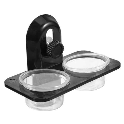 EXAOMBLE Reptilien Futter und Wassernapf Separierbare Futterschalen für Eidechsen Schildkröten und Geckos zu Reinigen für Glastanks und Acrylboxen Schraubtyp EXAOMBLE Reptilien Futter und Wassernapf Separierbare Futterschalen für Eidechsen Schildkröten und Geckos zu Reinigen für Glastanks und Acrylboxen Schraubtyp von EXAOMBLE