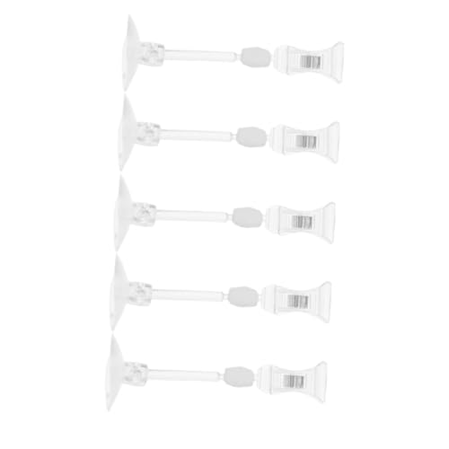 EXAOMBLE 5stücke Aquarium Saugnapf Futterhalter Clip Langlebige Transparente Klammer Für Pflanzen Und Fischernährung Vielseitige Aquarienzubehörteile EXAOMBLE 5stücke Aquarium Saugnapf Futterhalter Clip Langlebige Transparente Klammer Für Pflanzen Und Fischernährung Vielseitige Aquarienzubehörteile von EXAOMBLE