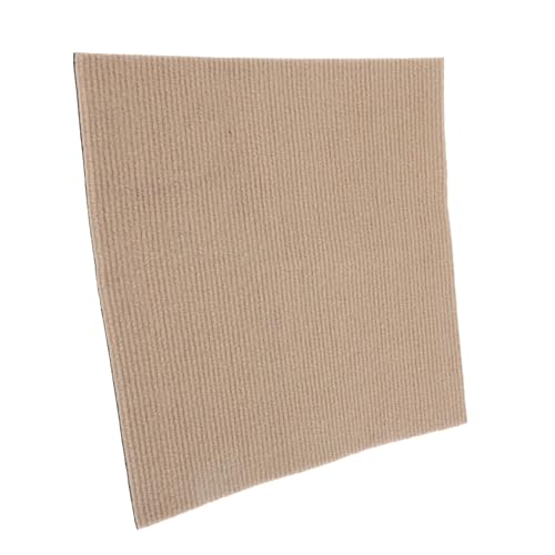EXAOMBLE Selbstklebende Kratzbaummatte Für Katzen Pads Klebrig Montiert Kratzmatten Möbel Teppich Groß Drinnen Selbstklebende Kratzmatte Für Katzen Unterlage Kratzen Aus Khaki Nicht Gewebt von EXAOMBLE