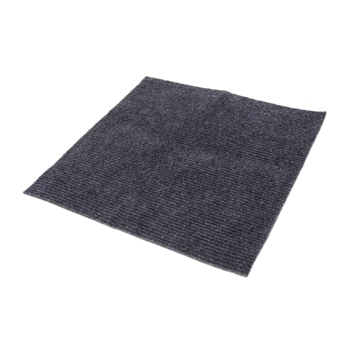 EXAOMBLE Selbstklebende Kratzbaummatte für Katzen Kätzchen Kratzbaum mit Teppich ausgelegt katzenkratzbaum katzenmöbel Kratzbaumteppich für Katzen Katzenspielzeugteppich Polyester Dark Grey von EXAOMBLE