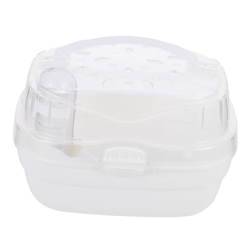 EXAOMBLE Tragbare Hamster Transportbox Außenkäfig für Zwerghamster Komfortable und Atmungsaktive Tragehilfe mit Praktischem Griff für Reisen und Ausflüge mit Kleinen Haustieren EXAOMBLE Tragbare Hamster Transportbox Außenkäfig für Zwerghamster Komfortable und Atmungsaktive Tragehilfe mit Praktischem Griff für Reisen und Ausflüge mit Kleinen Haustieren von EXAOMBLE