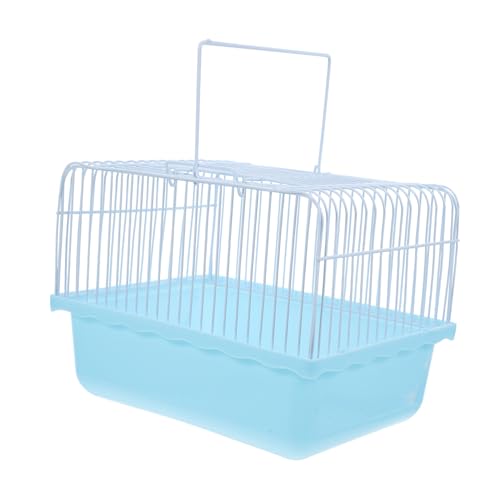 EXAOMBLE Tragbarer Vogelkäfig Tragbarer Hamsterkäfig Vogelkäfig Mit Futterstelle Hängender Papageienkäfig Vogelflugkäfig Transportkäfig Für Vögel Conure-käfig Mäusekäfig Sky-Blue Abs EXAOMBLE Tragbarer Vogelkäfig Tragbarer Hamsterkäfig Vogelkäfig Mit Futterstelle Hängender Papageienkäfig Vogelflugkäfig Transportkäfig Für Vögel Conure-käfig Mäusekäfig Sky-Blue Abs von EXAOMBLE