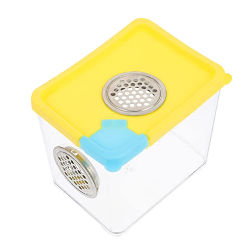 EXAOMBLE Transparent Reptilien Zuchtbox Praktische Futterbox für Reptilien und Kleintiere und Langlebig für Fütterung und Haltung von Haustieren EXAOMBLE Transparent Reptilien Zuchtbox Praktische Futterbox für Reptilien und Kleintiere und Langlebig für Fütterung und Haltung von Haustieren von EXAOMBLE