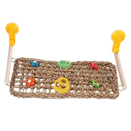 EXAOMBLE Papagei Klettern Net Spielzeug Vogel Käfig Netting Woven Seil Leiter Haustier Spielzeug von EXAOMBLE