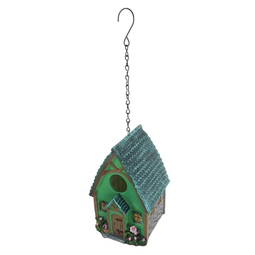 EXAOMBLE Vogelhaus aus Resin Hängendes Vogel Nest für Garten Terrasse Wetterfest Sichere Materialien Stilvolle Deko für Vögel Einfacher Aufbau für Wildvögel EXAOMBLE Vogelhaus aus Resin Hängendes Vogel Nest für Garten Terrasse Wetterfest Sichere Materialien Stilvolle Deko für Vögel Einfacher Aufbau für Wildvögel von EXAOMBLE