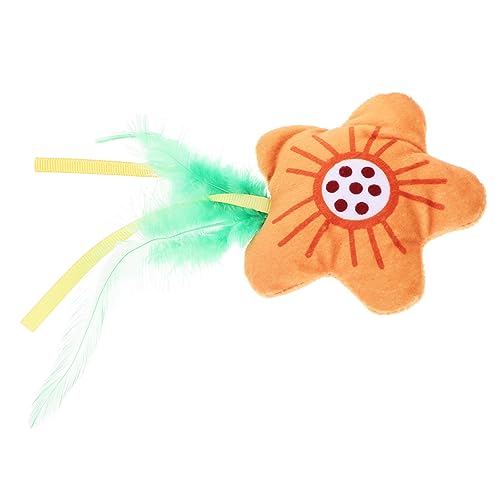EXAOMBLE interaktives katzenspielzeug Interactive cat Toy Catnip Toy lustiges Katzenminze- Kauspielzeug für Katzen zum Necken von Katzen Kleine Katzenspielzeug Plüsch von EXAOMBLE