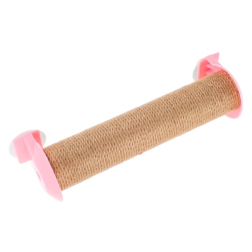 EXAOMBLE kratzbaum für Katzen katzenkratzbaum katzenmöbel Katzenkratzpfosten Katzen kletterbaum Katzenkäfig Kratzbaum Katzenspielzeug Kitten-Beißspielzeug für Wohnungskatzen Jute Rosa von EXAOMBLE