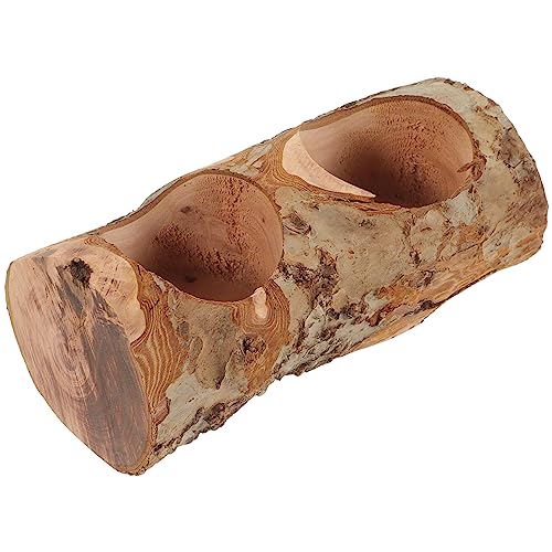 EXAOMBLE Futternapf Für Hamster Aus Holz Für Meerschweinchen Futternapf Für Haustiere Holzmaterial EXAOMBLE Futternapf Für Hamster Aus Holz Für Meerschweinchen Futternapf Für Haustiere Holzmaterial von EXAOMBLE