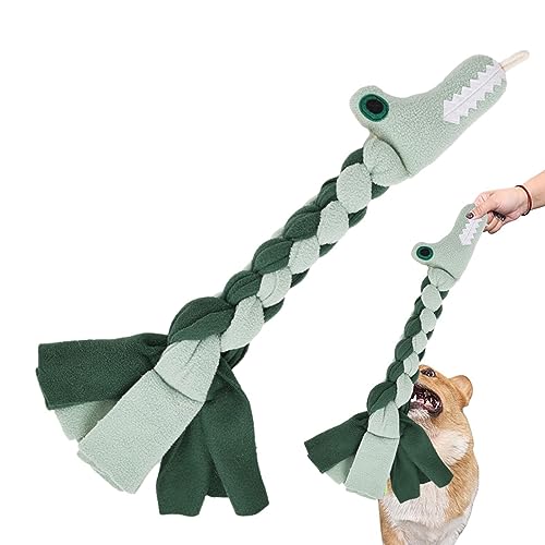 EXBERT Puppy Rope Toy - Dog Chew Rope Toy - Dog Tething Toy, Animal Shape Dog Chew Toy with Squeaker, Puppy Tething Chew Toys, Puppy Chew Toy EXBERT Puppy Rope Toy - Dog Chew Rope Toy - Dog Tething Toy, Animal Shape Dog Chew Toy with Squeaker, Puppy Tething Chew Toys, Puppy Chew Toy von EXBERT