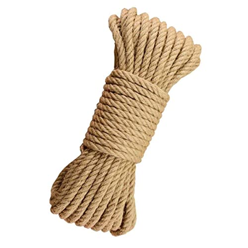 EXCEART 1 Stück Garn Dekoration rustikal Sisal Seil für Katzen Juteschnur hessische Schnur Haustier Katze kratzt Seil dekoratives Seil der Retro-Lampe Kratzmaterial für Katzen von EXCEART