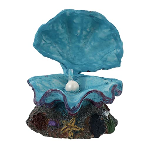 EXCEART Aquarium Ornamente Mit Luftstein Deko Muschel Für Fisch Tank Erzeugt Sauerstoffblasen Langlebiges Und Dekoratives Element Für Aquarien Bietet Unterschlupf Und Unterhaltung Für EXCEART Aquarium Ornamente Mit Luftstein Deko Muschel Für Fisch Tank Erzeugt Sauerstoffblasen Langlebiges Und Dekoratives Element Für Aquarien Bietet Unterschlupf Und Unterhaltung Für von EXCEART