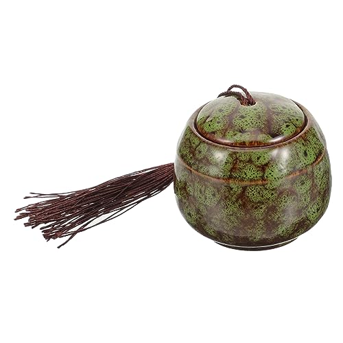 EXCEART Mini-Urne Souvenir Haustier Lagertank Mini schmücken Keramik Dekorative n Urne Für Hundeasche von EXCEART
