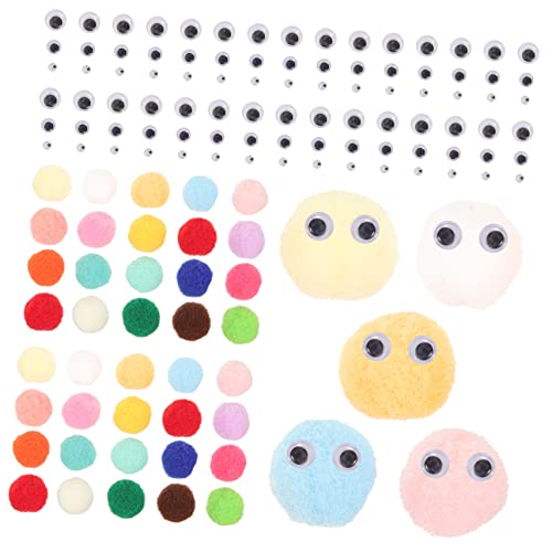 EXCEART Pompom-bälle Mit Wackelaugen Zum Basteln Farbige Pompons Für DIY-projekte Großes Pompoms Für Dekoration Und Kreativprojekte EXCEART Pompom-bälle Mit Wackelaugen Zum Basteln Farbige Pompons Für DIY-projekte Großes Pompoms Für Dekoration Und Kreativprojekte von EXCEART