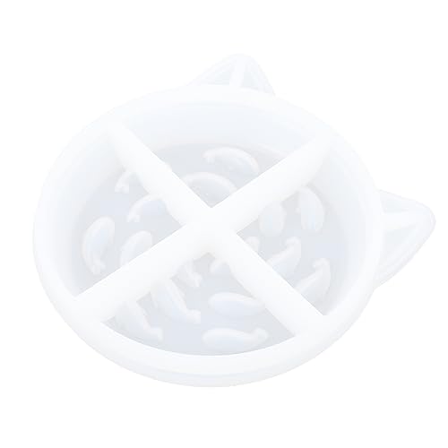 EXCEART Silikonform Für Epoxidharz Schüssel DIY Form Wiederverwendbare Form Fütterung Schüssel Casting Mould Erstickungsverhindernde Schüsselform Kristallkleberform DIY-zubehör von EXCEART