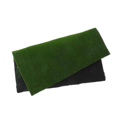 EXCEART Simulierter Moos Rasenteppich Kunstrasen Teppich Kunstrasenmatte Realistischer Moos Teppich Kunstrasen Pad Kunstrasen Outdoor Teppich Moos Bodenmatte Kunststoff Grün von EXCEART