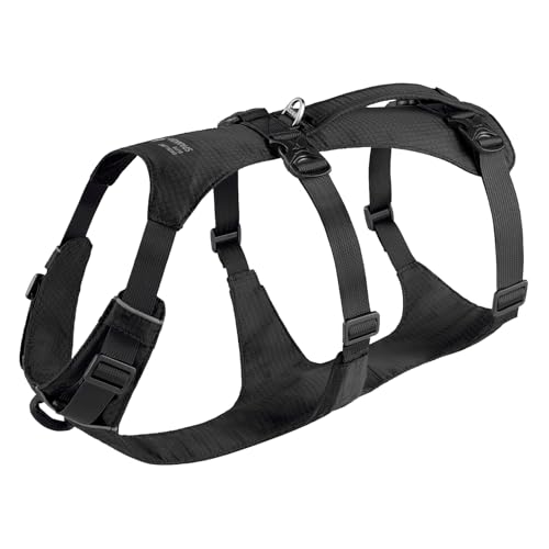 EXCELLENT ELITE SPANKER Escape Proof Hundegeschirr No Pull Einstellbare Hundegeschirr mit robusten Griff für große mittlere Hunde Training Walking Running(BLK) von EXCELLENT ELITE SPANKER