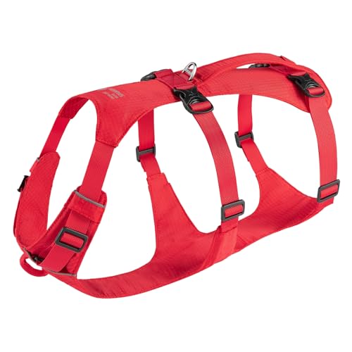 EXCELLENT ELITE SPANKER Escape Proof Hundegeschirr No Pull Einstellbare Hundegeschirr mit robusten Griff für große mittlere Hunde Training Walking Running(RED) von EXCELLENT ELITE SPANKER