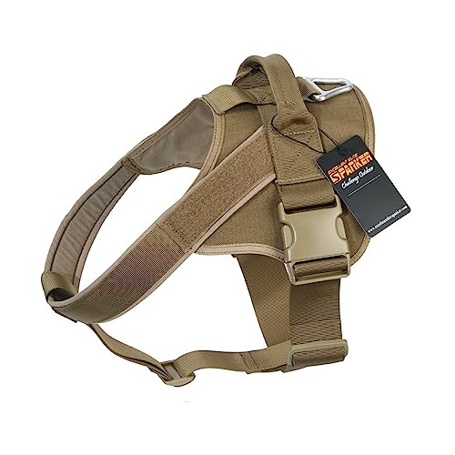 EXCELLENT ELITE SPANKER Hundegeschirr Taktisches Hundegeschirr Ausbildung Service Dog Weste Arbeiten hundegeschirr verstellbar Hund Weste Für Mittelgroße Und Große Hunde(COB-XS) von EXCELLENT ELITE SPANKER