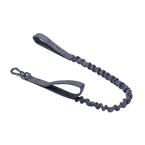 EXCELLENT ELITE SPANKER Tactical Bungee Hundeleine Militär Polizei Hund Training Leine Seil Seil mit 2 Kontrollgriffen (Gry) von EXCELLENT ELITE SPANKER