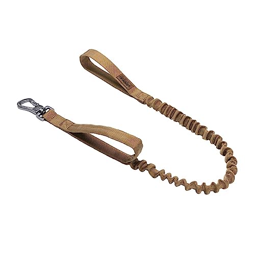 EXCELLENT ELITE SPANKER Tactical Bungee Hundeleine Militär Polizei Hund Training Leine Seil Seil mit 2 Kontrollgriffen (COB) von EXCELLENT ELITE SPANKER