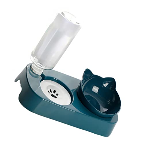 EXHUMKY 1satz Pet Katzen Futternapf Mit Automatischem Wasserspender rutschfeste Auslaufsichere Futter Und Wasserschüssel Für Kleine Katzen Ergonomisches Design Für Sicheres EXHUMKY 1satz Pet Katzen Futternapf Mit Automatischem Wasserspender rutschfeste Auslaufsichere Futter Und Wasserschüssel Für Kleine Katzen Ergonomisches Design Für Sicheres von EXHUMKY