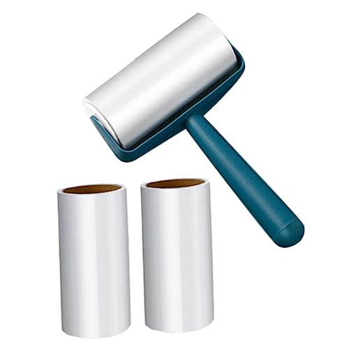 EXHUMKY 1 Satz Fusselroller Set Teiliges Tierhaarentferner Set für Kleidung Möbel und Autos Klebrige Lint Roller mit Starkem Papier Tragbar und Leicht gegen Hundehaare Katzenhaare und EXHUMKY 1 Satz Fusselroller Set Teiliges Tierhaarentferner Set für Kleidung Möbel und Autos Klebrige Lint Roller mit Starkem Papier Tragbar und Leicht gegen Hundehaare Katzenhaare und von EXHUMKY