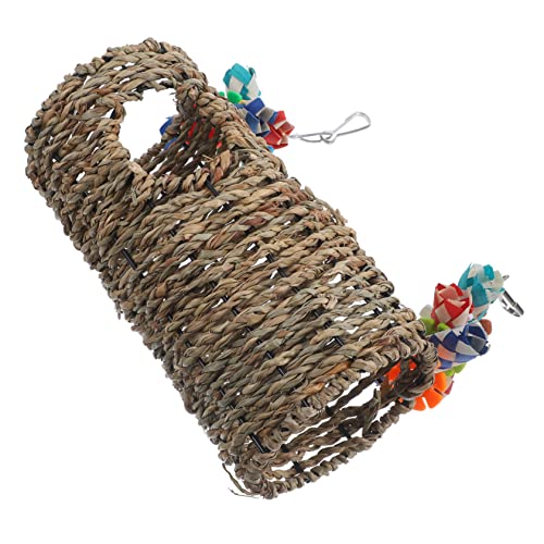 EXHUMKY 1 Satz Hängemattenspielzeug Haustier Papageienvögel Hängematte Papageienbetten Papageienspielzeug Papageienschaukel Sittiche Vogel Papagei Groß Stroh EXHUMKY 1 Satz Hängemattenspielzeug Haustier Papageienvögel Hängematte Papageienbetten Papageienspielzeug Papageienschaukel Sittiche Vogel Papagei Groß Stroh von EXHUMKY