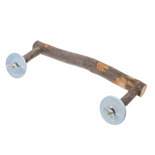 EXHUMKY 1satz Holz-papageien-sitzstange Mit Wasser Und Futterhalter U-förmiges Design Geeignet Für Kleine Bis Mittelgroße Vögel Vielseitiges Vogelkäfig-zubehör Für Spiel Und EXHUMKY 1satz Holz-papageien-sitzstange Mit Wasser Und Futterhalter U-förmiges Design Geeignet Für Kleine Bis Mittelgroße Vögel Vielseitiges Vogelkäfig-zubehör Für Spiel Und von EXHUMKY