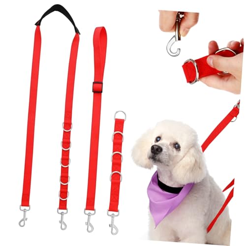 EXHUMKY 1 Set Pflegegurte Für Hunde Hundepflegeseil Mehrere Ringe Bequemes Badetrimmzubehör Für Heimtierbedarf von EXHUMKY