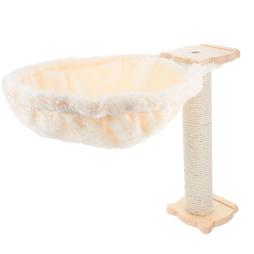 EXHUMKY 1 Satz Katzenklettergerüst Katzenstreu Kratzbaum-hängekorb Ersatz Für Den Kratzbaumkorb Weiches Kratzbaumbett Katzenhängematte Für Katzen Katzenbetten Beige Eisen EXHUMKY 1 Satz Katzenklettergerüst Katzenstreu Kratzbaum-hängekorb Ersatz Für Den Kratzbaumkorb Weiches Kratzbaumbett Katzenhängematte Für Katzen Katzenbetten Beige Eisen von EXHUMKY