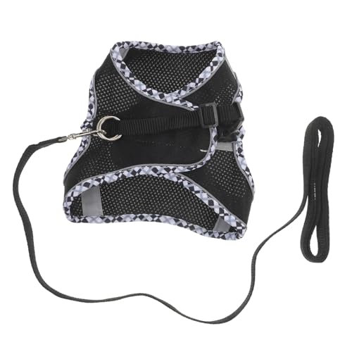 EXHUMKY 1 Satz Reflektierendes Hundegeschirr Welpengeschirr co Hunderätsel hundezubehör hundebedarf laufweste Lederband Haustier Hund Weste Geschirr Outdoor Hundegeschirr Polyester Black EXHUMKY 1 Satz Reflektierendes Hundegeschirr Welpengeschirr co Hunderätsel hundezubehör hundebedarf laufweste Lederband Haustier Hund Weste Geschirr Outdoor Hundegeschirr Polyester Black von EXHUMKY