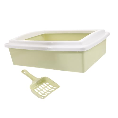 EXHUMKY 1 Set-Box Katzentoilette Katzenregale Katzenstange Kratzbaum für Wohnungskatzen Katzen Kätzchen katzenklo katzentoillette Katzen streue Mülleimer pp Light Green EXHUMKY 1 Set-Box Katzentoilette Katzenregale Katzenstange Kratzbaum für Wohnungskatzen Katzen Kätzchen katzenklo katzentoillette Katzen streue Mülleimer pp Light Green von EXHUMKY