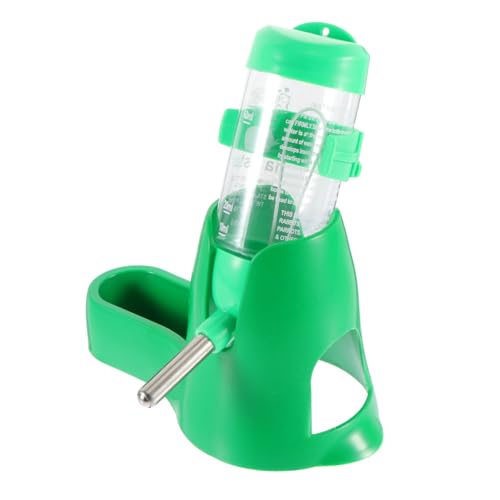 EXHUMKY 1satz Hamster Trinkflasche Mit Halterung Auslaufsicherer Wasserspender Für Kleintiere Hochwertiger Leicht Zu Reinigen Stabil Und Bruchsicher Für Hamster Und Meerschweinchen von EXHUMKY