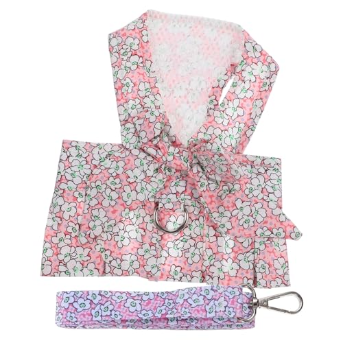 EXHUMKY 1 Set Hunde Hosenträgerweste, Kleid, Kätzchen Laufseil, Kleines Geschirr Für Welpen, Hundeleine, Welpengeschirr, Kleintiergeschirr, Katzengeschirr Und Leine, Hunde EXHUMKY 1 Set Hunde Hosenträgerweste, Kleid, Kätzchen Laufseil, Kleines Geschirr Für Welpen, Hundeleine, Welpengeschirr, Kleintiergeschirr, Katzengeschirr Und Leine, Hunde von EXHUMKY