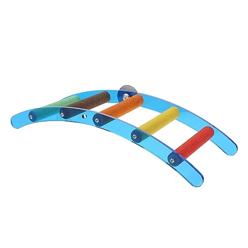 EXHUMKY 1 Stück Papageien Kletterleiter aus Spielzeugstation für Wellensittiche Nymphensittiche und Andere Kleine Vögel Sicher und Langlebig für Stundenlangen Spielspaß EXHUMKY 1 Stück Papageien Kletterleiter aus Spielzeugstation für Wellensittiche Nymphensittiche und Andere Kleine Vögel Sicher und Langlebig für Stundenlangen Spielspaß von EXHUMKY