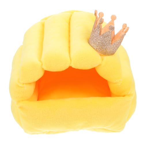 EXHUMKY 1 Stück Winter-Hamster Baumwollnest Guinea- Schlafendes Kleines Haustiernest EXHUMKY 1 Stück Winter-Hamster Baumwollnest Guinea- Schlafendes Kleines Haustiernest von EXHUMKY