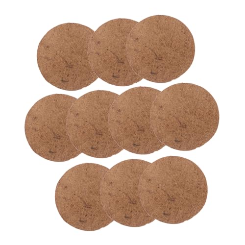 EXHUMKY 10 Stück Taube Zuchtmatte Nistunterlage für Vögel Atmungsaktive und Feuchtigkeitsbeständige Taubennestmatte für Haustiere Leicht zu Reinigen und Wiederverwendbar von EXHUMKY