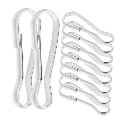 EXHUMKY 10stücke Edelstahl Haken Für Hängematten Und Tierbedarf Robuste Clips Zur Befestigung Von Vogel-futterspendern Spielzeug Und Kleinen Tier-tunneln Multifunktionale Anwendung EXHUMKY 10stücke Edelstahl Haken Für Hängematten Und Tierbedarf Robuste Clips Zur Befestigung Von Vogel-futterspendern Spielzeug Und Kleinen Tier-tunneln Multifunktionale Anwendung von EXHUMKY