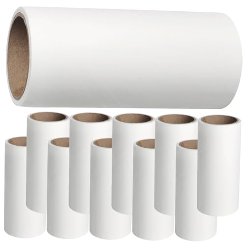EXHUMKY 10 Stück Klebrige Papierrollen Für Tierhaare, Fusselrollen Nachfüllungen, Katzenhaarrollen, Fusselrollen, Tragbare Fusselrolle Für Den Haushalt, Fusselrolle Für Den Haushalt, EXHUMKY 10 Stück Klebrige Papierrollen Für Tierhaare, Fusselrollen Nachfüllungen, Katzenhaarrollen, Fusselrollen, Tragbare Fusselrolle Für Den Haushalt, Fusselrolle Für Den Haushalt, von EXHUMKY