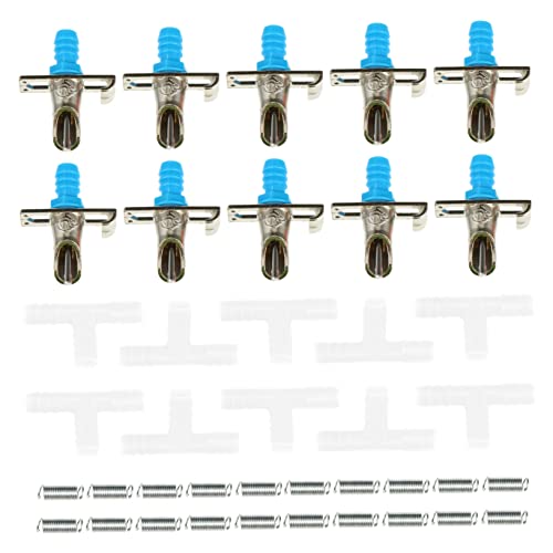 EXHUMKY 10 Stücke Automatische Kaninchen Trinker Feeder Frühlingsdesign Kaninchen Wasserzufuhrleitung EXHUMKY 10 Stücke Automatische Kaninchen Trinker Feeder Frühlingsdesign Kaninchen Wasserzufuhrleitung von EXHUMKY