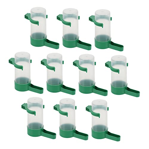 EXHUMKY Vögel Wasserspender 10 Stücke Kunststoff Taube Wohnkultur Wasser Feeder Vogel Wasser Trinker Schüssel EXHUMKY Vögel Wasserspender 10 Stücke Kunststoff Taube Wohnkultur Wasser Feeder Vogel Wasser Trinker Schüssel von EXHUMKY