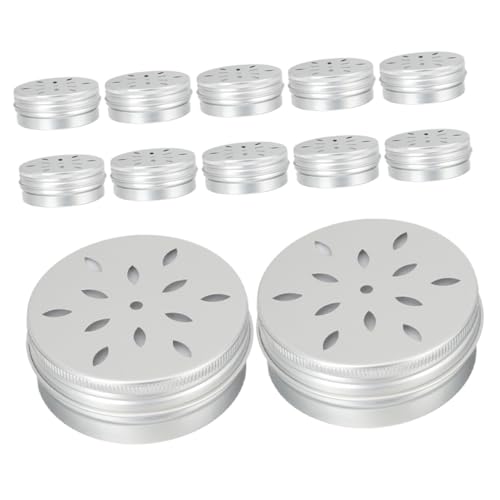 EXHUMKY 12 Teilige Duftbox Für Das Hundetraining, Behälter Für Das Hundegeruchstraining, Aromakoffer Für Das Hundetraining, Metalldosen Mit Deckel, Werkzeuge Für Das Hundegeruchstraining, von EXHUMKY