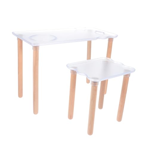 EXHUMKY 1Satz Hamster Käfigspielzeug Stabiler Spielpodest für Hamster Dekoratives Möbelmodell für Käfige Sicheres und Lustiges für Kleine Haustiere Hochwertige von EXHUMKY