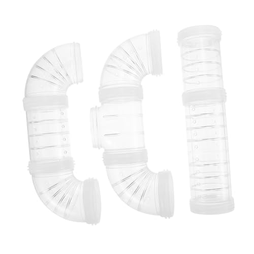 EXHUMKY 1Satz Kunststoff Hamster Tunnel DIY Käfig Labyrinthstecker für Hamster Erweiterbarer Externer Verbindungsschlauch für Kreatives im Hamsterkäfig EXHUMKY 1Satz Kunststoff Hamster Tunnel DIY Käfig Labyrinthstecker für Hamster Erweiterbarer Externer Verbindungsschlauch für Kreatives im Hamsterkäfig von EXHUMKY