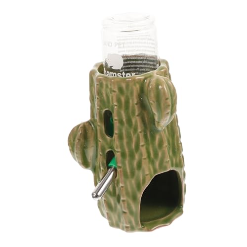 EXHUMKY 1Satz Verstellbare Hamster Wasserflasche mit Halterung Kapazität aus Hochwertigem Material für Chinchillas und Kleine Haustiere Einfache Handhabung und Hygienisch von EXHUMKY