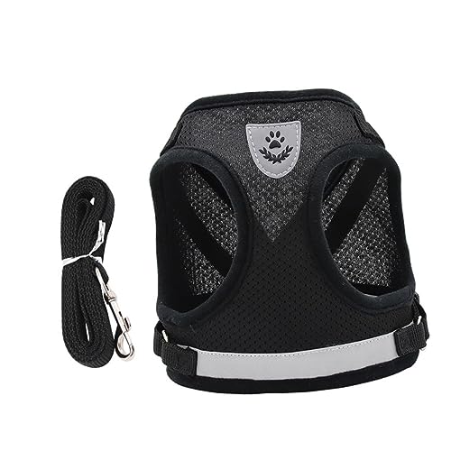 EXHUMKY 1Satz Verstellbares Hundegeschirr mit Reflektierender Leine für Welpen Sicheres Ergonomisches Design für Training und Joggen für Mittelgroße EXHUMKY 1Satz Verstellbares Hundegeschirr mit Reflektierender Leine für Welpen Sicheres Ergonomisches Design für Training und Joggen für Mittelgroße von EXHUMKY