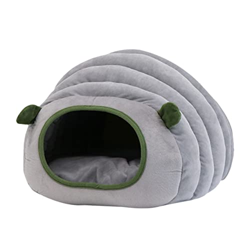 EXHUMKY 1Stk Katze schlafnest Hundeunterlage Käfige Hamsterkäfig Katzennest Hamsterbett haustierbett pet Bed Katzenhöhle katzenhaus Katzenschlafbett Haustier warmes Bett Kristallsamt Grey EXHUMKY 1Stk Katze schlafnest Hundeunterlage Käfige Hamsterkäfig Katzennest Hamsterbett haustierbett pet Bed Katzenhöhle katzenhaus Katzenschlafbett Haustier warmes Bett Kristallsamt Grey von EXHUMKY
