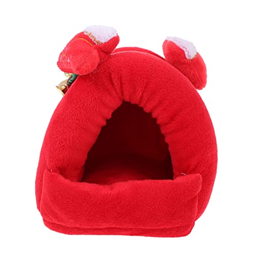EXHUMKY 1stück Winter Nest Für Hamster Und Kleine Haustiere Gemütliches Warmes Tierheim Für Spiel Schlaf Und Weihnachtsdekoration Für EXHUMKY 1stück Winter Nest Für Hamster Und Kleine Haustiere Gemütliches Warmes Tierheim Für Spiel Schlaf Und Weihnachtsdekoration Für von EXHUMKY