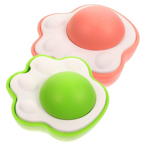 EXHUMKY 2 Sätze Katzenminze Ballspielzeug Set Teiliges Rotierendes Katzenspielzeug für Zahnpflege und Selbstbeschäftigung Interaktives Indoor für Katzen Grün EXHUMKY 2 Sätze Katzenminze Ballspielzeug Set Teiliges Rotierendes Katzenspielzeug für Zahnpflege und Selbstbeschäftigung Interaktives Indoor für Katzen Grün von EXHUMKY